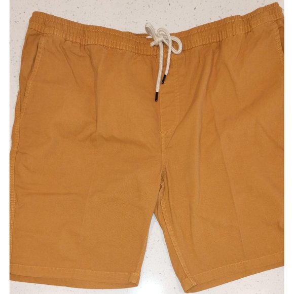 Goodthreads Men's Stretch Canvas Short Gold XXL - Picture 2 of 4